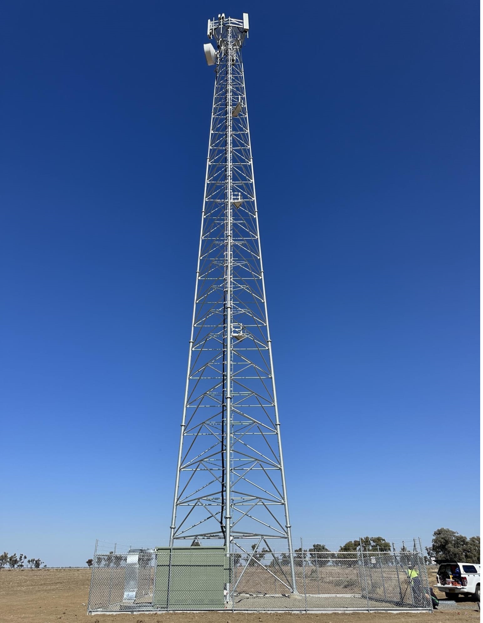 Mobile Tower Construction and Commissioning